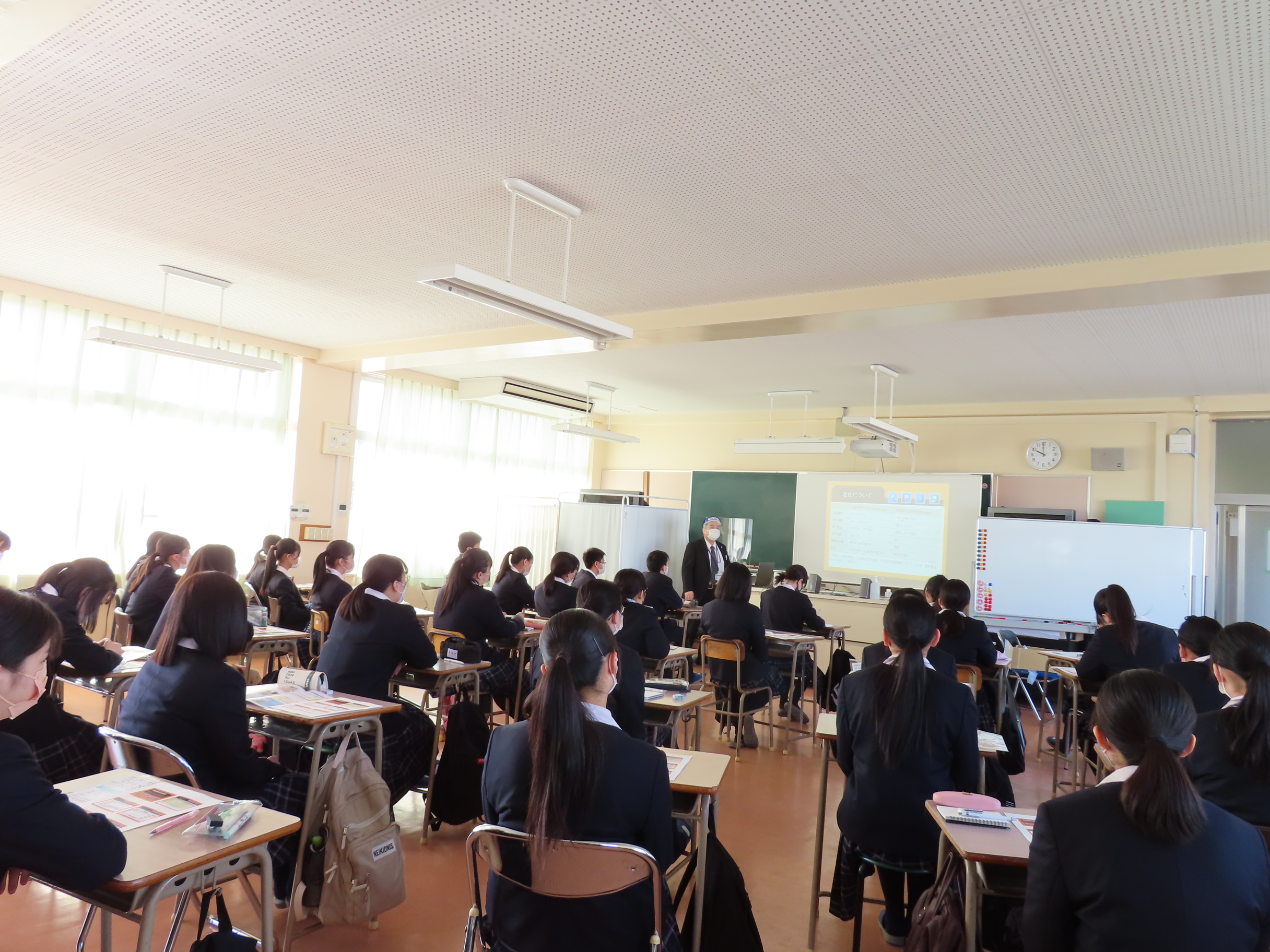 【第一看護学科】早鞆高等学校の「職業理解ガイダンス」に参加しました。 イメージ画像
